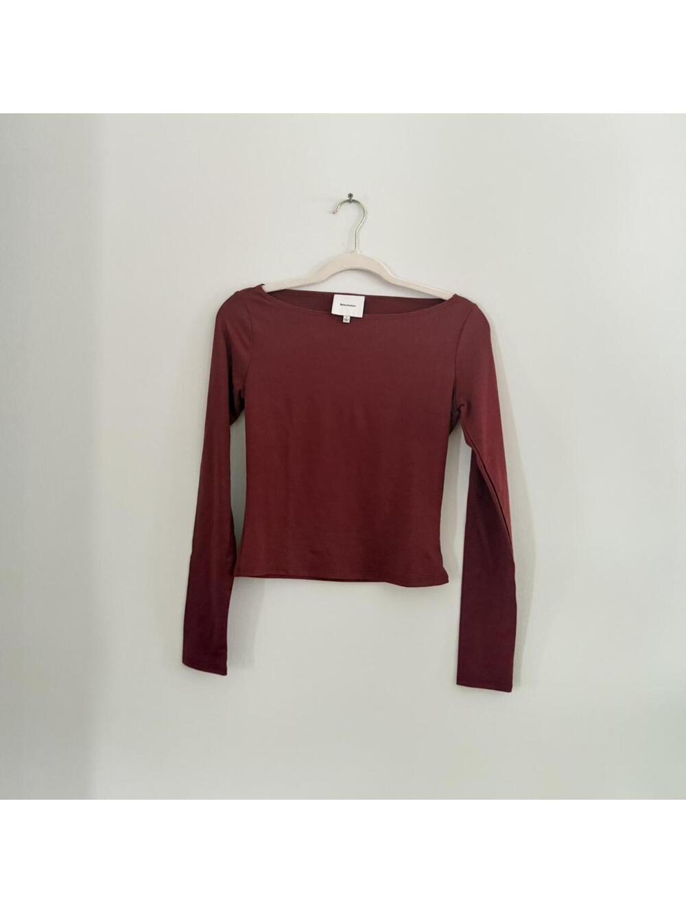 SOLD Reformation Wiley Top in Red - Picture 2 of 4